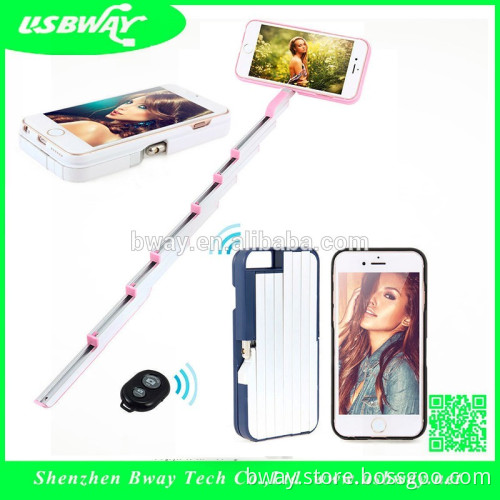 Shenzhen Stikbox 2 in 1 Foldable Selfie Stick for Mobile Phone Case for Iphone7/plus